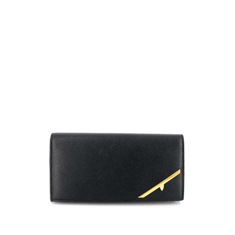 portefeuille en cuir emblématique Fendi Hommes VBZTD62610 